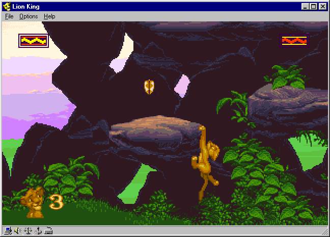 The Lion King screenshot 4 for Super Famicom